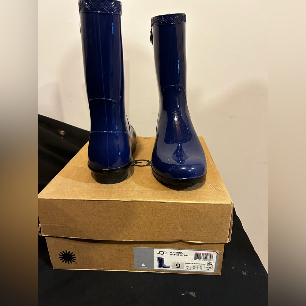 Ugg Blue Rain boots